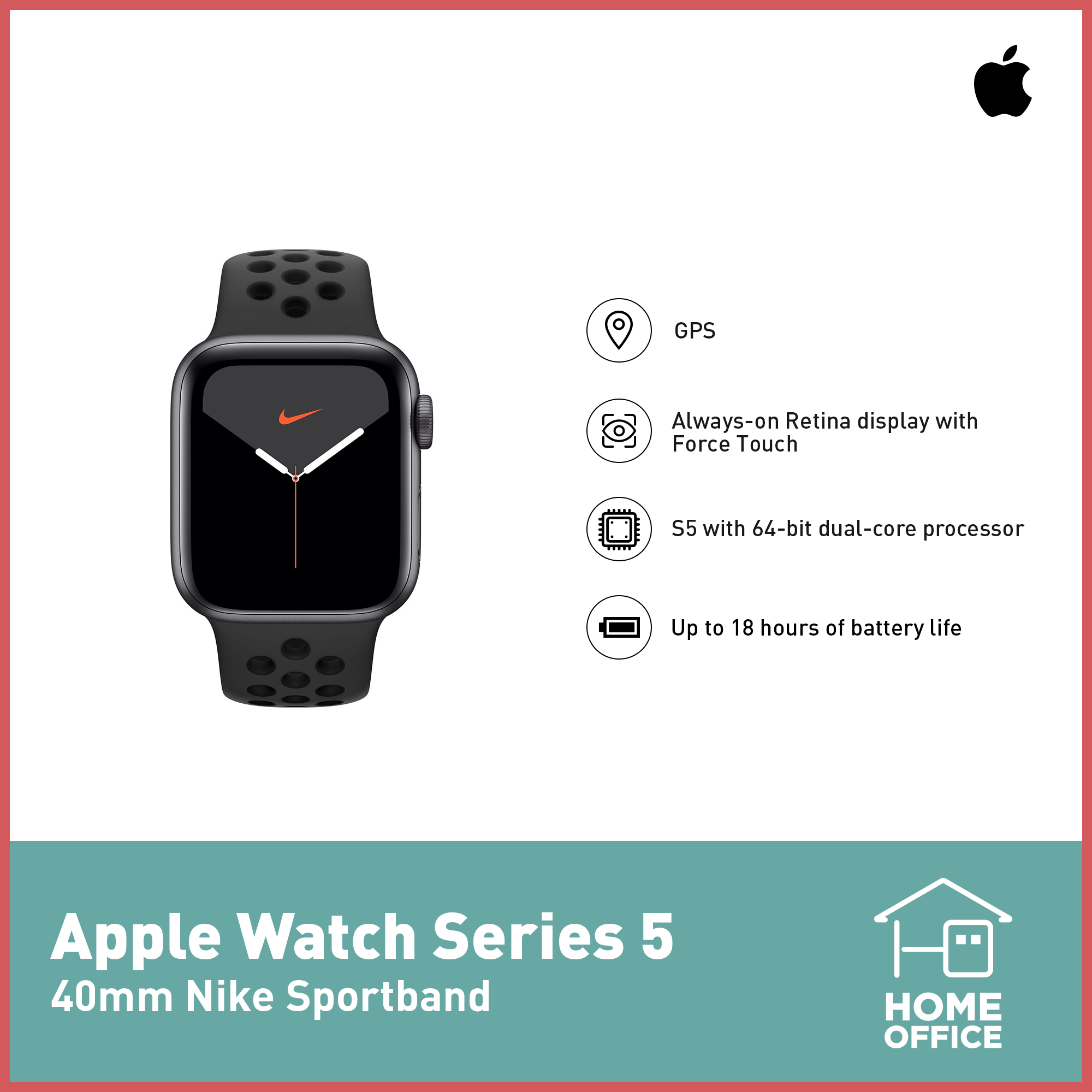 apple watch series 5 nike battery life